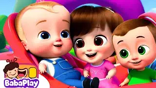 Zoom Zoom Vehicle Song | Fun 3D Nursery Rhyme for Kids 2-5 | BabaPlay TV