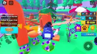 What a op pet in pet swarm simulator looks like