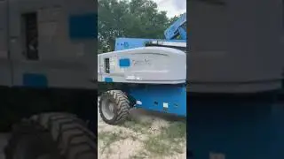 ONE USED 2014 GENIE S80 AERIAL WORK PLATFORM