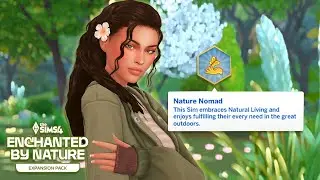 Starting a *NEW* Life in Nature! 🌿 | The Sims 4 Enchanted by Nature #1
