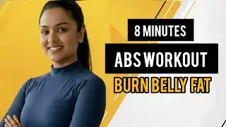 8 MINUTES ABS WORKOUT - BEST EXERCISE to tighten your stomach and toned your six pack 🔥
