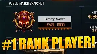 MY REACTION TO #1 RANKED BLACK OPS 3 PLAYER!!
