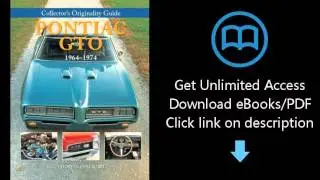 Collector's Originality Guide Pontiac GTO 1964-1974
