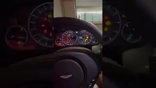 ASTON MARTIN V12 VANTAGE S STRAIGHT PIPES COLD START! 🔥