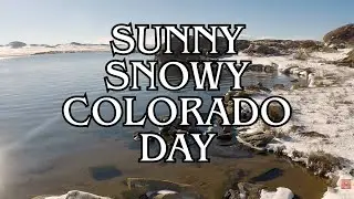 ❄️ ASMR 4K | Fresh Snowfall at Eleven Mile State Park ❅ | Colorado Peaceful Nature ❄️