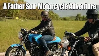 A Father and Son Motorcycle Adventure - Cafe Racer Build Episode 7