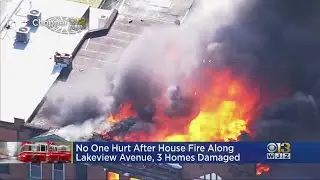 Update: 2-Alarm House Fire Reported In West Baltimore
