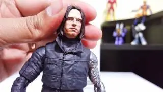 Marvel Select Civil War Winter Soldier action figure review