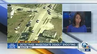 Detectives investigate deadly shooting in South Bay