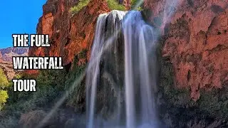 Hiking Havasu Falls, Fifty Foot Falls, and Hidden Falls