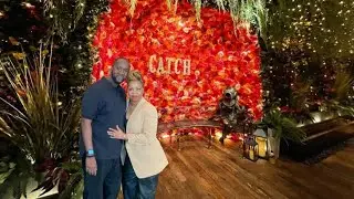 LAS VEGAS BIRTHDAY TRIP DAY 1 | WENT TO THE CATCH RESTAURANT  THE FOOD WAS HORRIBLE NOT GOOD AT ALL
