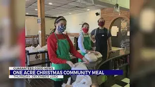 One Acre Cafe preparing for Christmas Community Meal