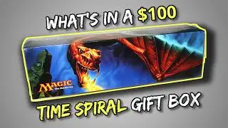 Opening a $100 Time Spiral Gift Box from 2006 #mtg #magicthegathering #mtgcommunity #mtgcommander
