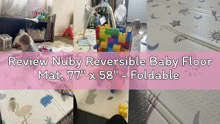 Review Nuby Reversible Baby Floor Mat, 77