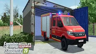 LS25 REAL LIFE: Katastrophe! Das Feuerwehr-Auto PASST NICHT ins Gerätehaus! | Folge 3