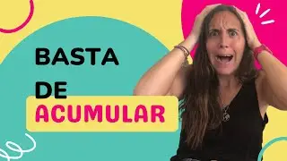 ❌ La REGLA DEFINITIVA para DEJAR de ACUMULAR (Lo Que Sea!) || Minimalismo Aplicado
