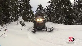 Find outdoor winter adventure in Rangeley, Maine