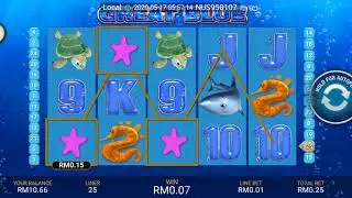 GREAT BLUE - BIG WIN SLOT GAME - TOP WINER 2020