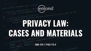 Canadian Privacy Law: Cases and Materials - Book Trailer