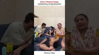 Hriday Ki Dusri Mummy Reaction🥵 Paras Thakral 2nd Marriage #Shorts #parasthakralvlogs #hriday #sneha