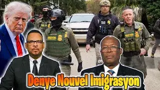 VOA CREOLE 27 Janvye 2026 Komandan ICE La P&egrave;di Job li Imigran Ap Gen Yon Souf