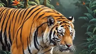  बंदर और सिंह की कहानी।। The story of the monkey and the lion. #trending #animal #ai #aishorts 