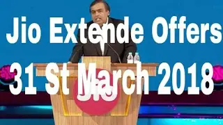 Jio Cross 100 Million Subscribe in 170 days Extend March 2018 Speech 21-02-2017