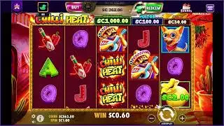 LuckyLand Sweepstakes Casino: Chili Heat Love the Bonus after Bonus #luckyland #chilliHeat