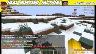 Minecraft - SaicoPVP Factions - 3 Raids! - Episode 1