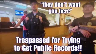 Trespassed for Filing a FOIA?! Post Office & Police Shut Down My Rights (ASU POLICE VIOLATE RIGHTS)