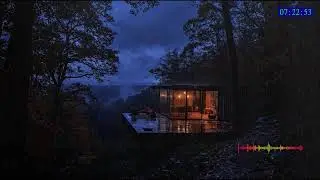 Deep Sleep Rain Forest Ambience with Soft Piano