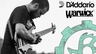 Lamb of God - Laid to Rest Bass Cover (D&rsquo;Addario EXL165-5 Nickel Wound 45-135 strings test)