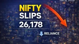 Why Nifty Fell Below 26,200 | Reliance & SMIDs Drag Explained
