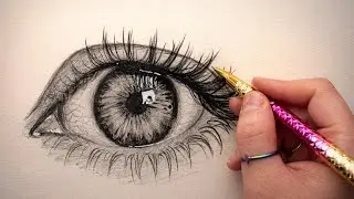 Realistic Eye Drawing Tutorial for Beginners & Advanced Artists