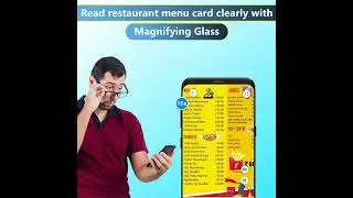 Magnifier Glass and Flashlight