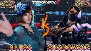 🔥 Tekken 8: Nijisa (Anna) vs Shadow20z (Zafina) &ndash; high level gameplay
