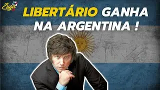 O libert&aacute;rio JAVIER MILEI ganha na ARGENTINA! Zuga React