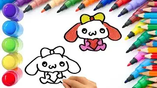 How To Draw cute Koala Drawing, Painting & Coloring For Kids and Toddlers_ Child Art 🐋🌈🎨