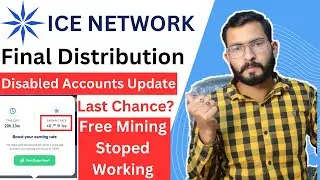 Ice Network Final Distribution | Mining Disabled Accounts Update