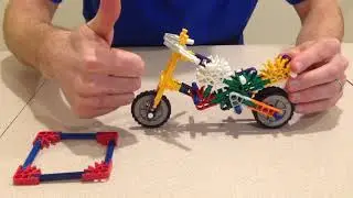 K'NEX - Building a Simple Motorcycle