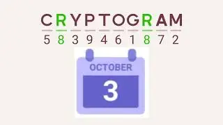 Cryptogram Daily Challenge October 03 2024 - 'Welcome to Vienna' Answers
