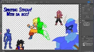 Spritework Stream: Pokemon Fakemon Stream