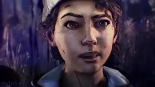 The Walking Dead.Clem & Louis