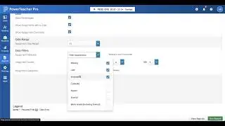DFI PowerSchool Report Options (Secondary Focus)