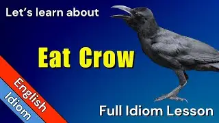 Idiom Meanings: Eat Crow