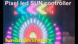 Pixel led 20x20 Sun (HD) controller