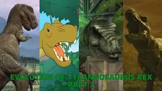 Evolution Of Tyrannosaurus Rex In Movies, TV Shows, Documentaries, Games, & Paleo Media Part 3