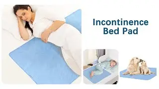 Biloban Waterproof Bed Pad - Reusable Chuck Pads, Incontinence Underpads for Elderly, Kids and Pets
