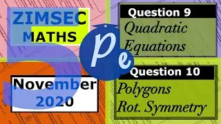 ZIMSEC Math O'Level, ноябрь 2020 г., документ 1 | Часть 5