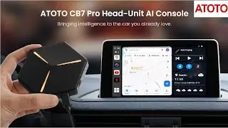 ATOTO CB7 Pro Head unit AI Console - GenAI Wireless CarPlay/AA, HDMI, Best Review